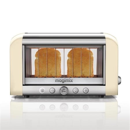 Magimix Magimix 11527LC 2 Slice Vision Toaster - Cream 11527LC